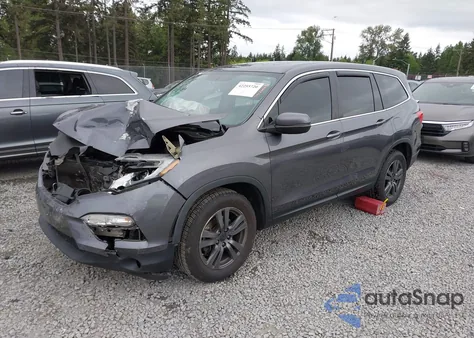 2017 Honda Pilot Ex-L from USA, damaged, VIN 5FNYF6H50HB050110